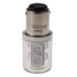 RS PRO Yellow Steady Effect Lamp 24 V AC/DC LED Bulb, 209282 image 3