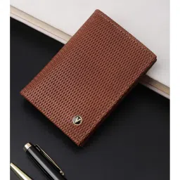 Van Heusen Men Brown Genuine Leather Wallet-picture-14