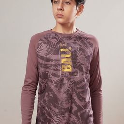 Technosport Boys Printed Raw Edge Slim Fit T-shirt-picture-22
