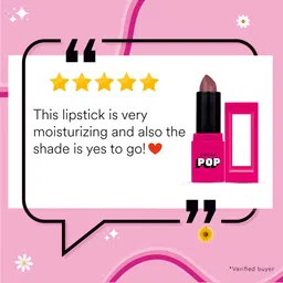 SUGAR POP Luxe Satin Matte Bullet Lipstick - 3g - Iris 09 image 4