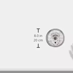 Uno Minda Head Light Assembly for Bajaj Pulsar Round (HL-51001) image 3