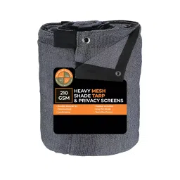 MSR 210 GSM Heavy Duty Shade Net (Mesh) 17 ft x 46 ft Greyish Black, MSR-B&W37-picture-16