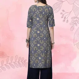 Ethnic basket Women Pack Of 2 Multicoloured Crepe Kurtas image 2