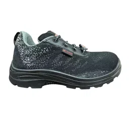 SCUDO Steel Toe Titan Safety Shoes PU Sole UK 8 Black-picture-45