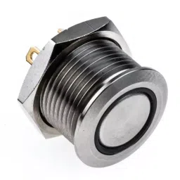 RS PRO Illuminated Push Button Switch Momentary 16 mm Cutout SPST Blue LED 36 V DC, 1759721-picture-25