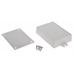 RS PRO Light Grey Polycarbonate Enclosure, IP54, 90 x 65 x 22mm Model No 2006680 image 3