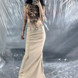 LULU & SKY A-Line Maxi Skirts image 5