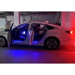 Auto Pearl Car Door Foot Step Led Sill/Scuff Plates Mirror Finish Silver Compatible For Maruti Suzuki Ignis (2017-2019), LEDSillPLATE_Sil_Ignis2017_19 (Set of 4) image 5