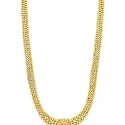 I Jewels Maroon Gold-Plated Jewellery Set image 3