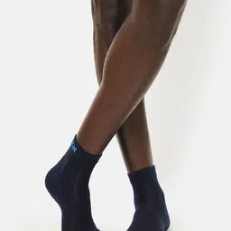 OLWEN Men Pack Of 3 Patterned Cotton Ankle Length Socks image 2