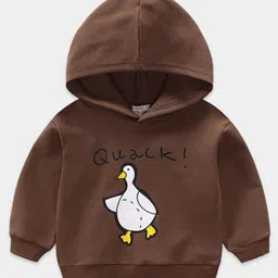 YK Girls Printed Hooded Sweatshirt-picture-34