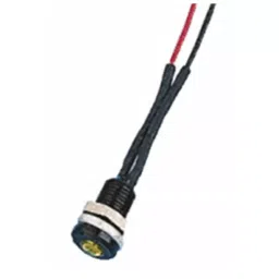 Oxley Yellow Panel Mount Indicator, 1.9V dc, 6.4 mm Mounting Hole Size, Lead Wires Termination, IP66, OXL/CLH/63/FL30/YW-picture-19