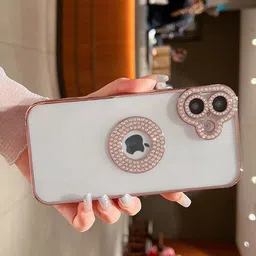 Luxury Kase Embellished iPhone 16 Plus Back Case image 5
