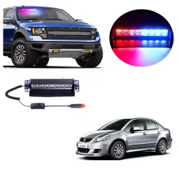 Cartronics 8 LED  Red Blue  Police Flasher Light for Maruti Suzuki Sx4-picture-22