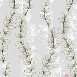 CHHAVI INDIA Grey & Green Striped Microfiber 210 TC Queen Bedsheet Set 2.50m x 2.25m image 4