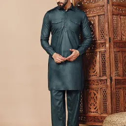 Shiv Leela Men Regular Kurta with Pyjamas-picture-25