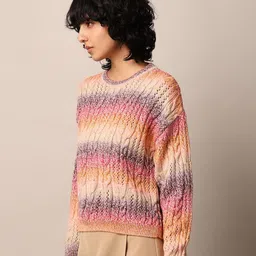 ONLY Women Cable Knit Pullover image 4