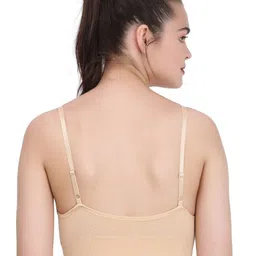 MYSHA Pack Of 3 Full Coverage Lightly Padded Non Wired Sports Bra With All Day Comfort image 4