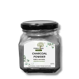 Forestree Activated Charcoal Powder | 100% Natural Detox & Deep Cleansing | For Face, Skin & Hair | Chemical-Free | 100g image 1