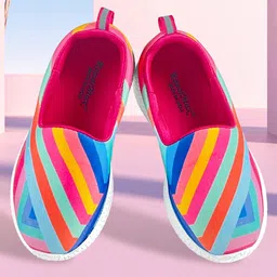 Kazarmax Roman Striped Slip On Shoes - Multi Colour-picture-13