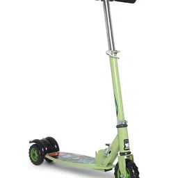 Oskart Vibrant Green Ride: Adjustable Height Metallic 3-Wheel Scooter for Kids - Sturdy Kick Scooter with Enhanced Durability for Safe and Fun Riding (Green)-image-97