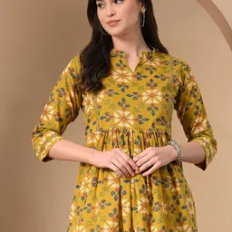 Anouk Rustic Women Floral Printed Cotton Peplum Top image 4