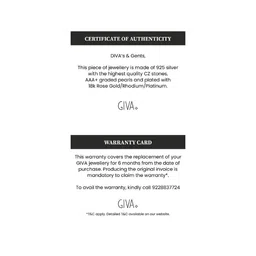 GIVA Rose Gold-Plated Anklet image 4