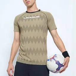 Ajile by Pantaloons Men Printed Slim Fit T-shirt-picture-24