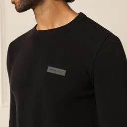 PRIMAL GRAY Men Round Neck Cotton Pullover image 4