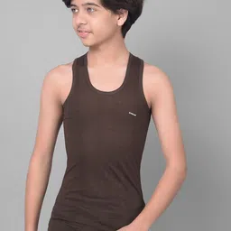 Dollar Bigboss Boys Pack Of 3 Assorted Innerwear Vests- MBKVE-01-FNRN-CLR-PO3-CO3-Assorted image 2