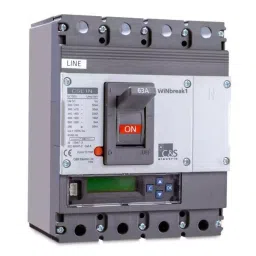 C&S Electric 63 Amp 415 VAC Three Pole MCCB CSE1S125MTU3P-63A image 1