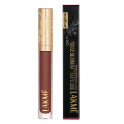 Lakme Rouge Bloom Waterproof Matte Liquid Lipstick 3.5ml - Cinnamon Sensation 305 image 2