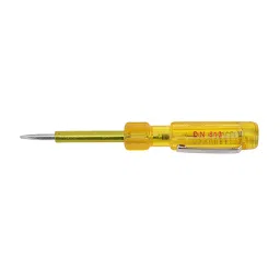 De Neers 125 mm Tester With Neon Bulb Yellow DN-813-image-7