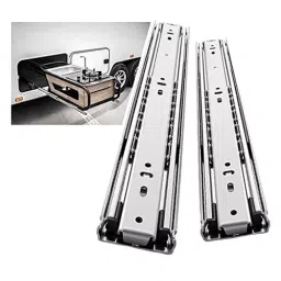 Parko 20 inch Cold Rolled Steel Zinc Plated Drawer Channel (Set of 5) image 2