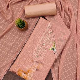 SHADOW & SAINING Embroidered Unstitched Dress Material-picture-45
