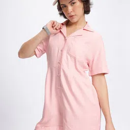 glitchez Effortless Chic Cuban Collar Playsuit-picture-16