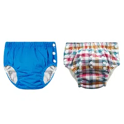 Chinmay Kids Reusable Swim Diaper Pants Pack of 2 Soft Adjustable and Leak-Proof Unisex Swimming Pool Wear for Infant Boys and Girls-picture-13