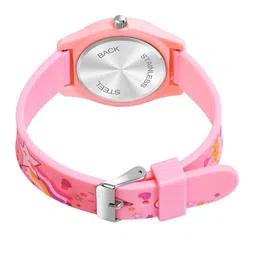 KIDSUN Kids Printed Dial & Straps Analogue Multi Function Watch 901_PINK_PINK image 2