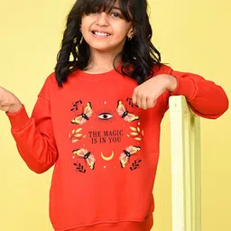 NUSYL Girls Printed Sweatshirt-image-53
