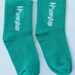 Honeyhap Premium Cotton Bamboo Spandex Checkered & Striped Socks With Bio Finish Pack of 5 - Green & White image 5