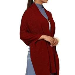 soch Womens Acrylic Woven Design Shawl image 2