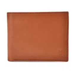 WOODLAND Mens Solid Tan Wallet image 1