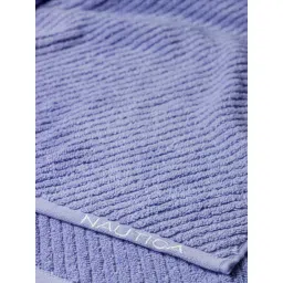 nautica accessories Nautica Fluffy Zero Twist 100% Cotton Towel -2Pc Hand Towel Solid-Grapemist image 5
