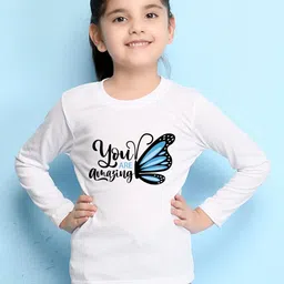 NUSYL Girls Printed T-shirt-picture-20