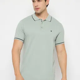 Duke Men Polo Collar Slim Fit T-shirt-picture-15