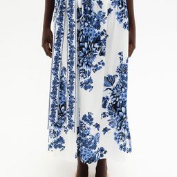 H&M Tie-Detail Poplin Skirt-picture-41