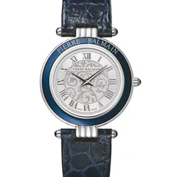 Balmain Women Patterned Dial & Leather Straps Analogue Watch B81312512-image-5