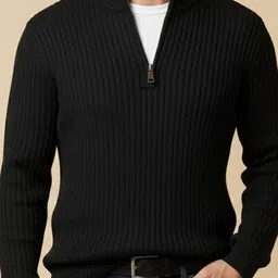 Mast & Harbour Men Ribbed Pullover image 4