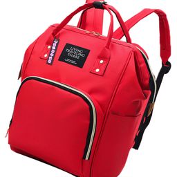 Bembika Premium Diaper Bag Backpack - Red-picture-23