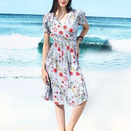 Sera Women Floral Printed Fit & Flare Dress-picture-48